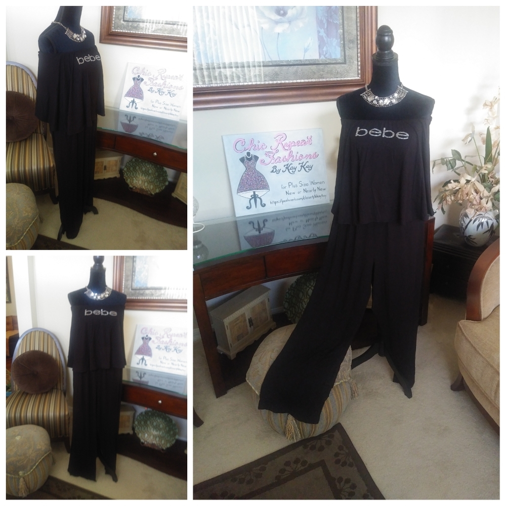 **SOLD**  Flouncy Top Jumpsuit
